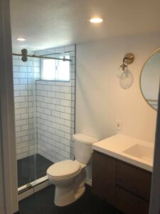 Custom Bathroom in basement