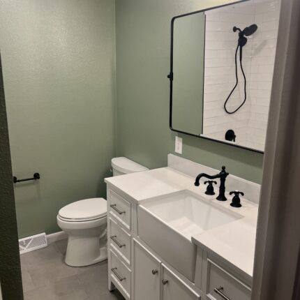 Berthoud Bathroom Tub Remodel After